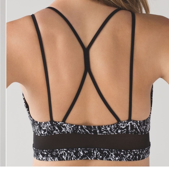 Lululemon Go With The Flow Top Iced Wave White Black / Black - Picture 3 of 9
